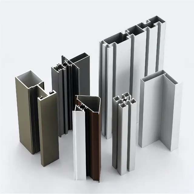  Industry tailer sliding door aluminum extrusion profiles